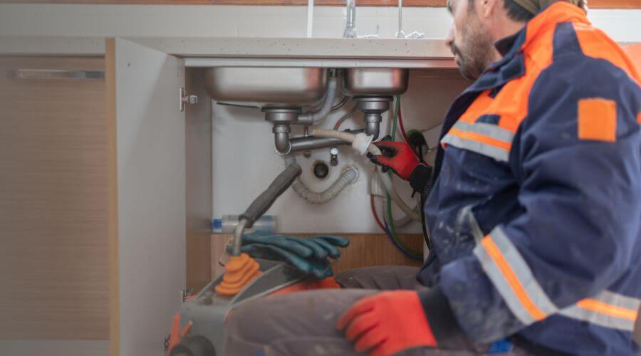Tankless Water Heater Inspection in Quantico, VA